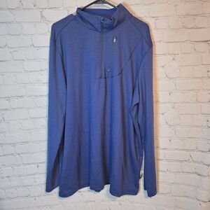 Men's Swiss Tech zip-up fleece sweater, size XL